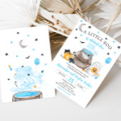 小さなブーのハロウィーンの赤ちゃんシャワー 招待状