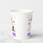 小さなブーのハロウィーンの赤ちゃんシャワー 紙コップ (右)