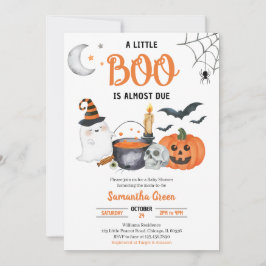 小さなブーの赤ちゃんシャワー 招待状