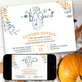 小さなブーはほとんどハロウィーンのジェンダーの明け 招待状