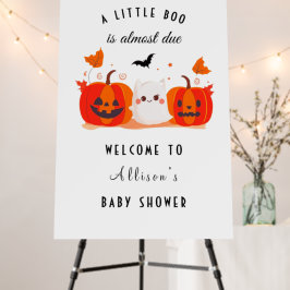 小さなブーはほとんどハロウィーンの赤ちゃんシャワー