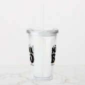 小さなブーはほとんどハロウィーンの赤ちゃんシャワー アクリルタンブラー (右)