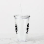 小さなブーはほとんどハロウィーンの赤ちゃんシャワー アクリルタンブラー (左)