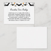 小さなブーはほとんどハロウィーンの赤ちゃんシャワー エンクロージャーカード (正面/裏面)