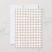 小さなブーはほとんどハロウィーンの赤ちゃんシャワー サンキューカード (裏面)