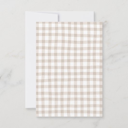 小さなブーはほとんどハロウィーンの赤ちゃんシャワー サンキューカード (裏面)