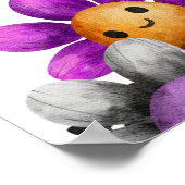 小さなブーはほとんどハロウィーンの赤ちゃんシャワー ポスター (角)