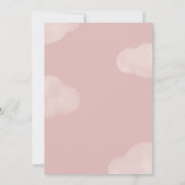 小さなブーはほとんどハロウィーンの赤ちゃんシャワー 招待状 (裏面)