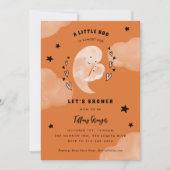 小さなブーはほとんどハロウィーンの赤ちゃんシャワー 招待状 (正面)