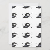 小さなブーはほとんどハロウィーンの赤ちゃんシャワー 招待状 (裏面)