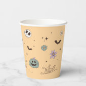 小さなブーはほとんどハロウィーンの赤ちゃんシャワー 紙コップ (裏面)