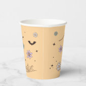 小さなブーはほとんどハロウィーンの赤ちゃんシャワー 紙コップ (右)