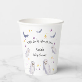 小さなブーはほとんどハロウィーンの赤ちゃんシャワー 紙コップ