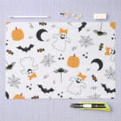 小さなブーはほとんどハロウィーンの赤ちゃんシャワー 薄葉紙 (クラフト)