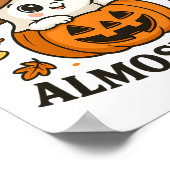 小さなブーはほとんどハロウィーン妊娠レベア起因 ポスター (角)