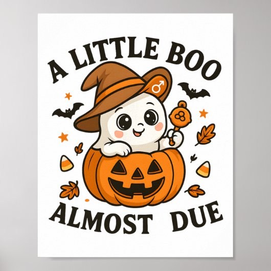 小さなブーはほとんどハロウィーン妊娠レベア起因 ポスター (正面)