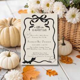 小さなブーはほとんど波弓の赤ちゃんシャワー 招待状