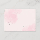 小さなブーはほとんど赤ちゃんシャワーおむつラッフル起因 エンクロージャーカード (裏面)