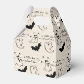 小さなブーはほとんど赤ちゃんシャワーお願いボックス フェイバーボックス (裏面サイド)