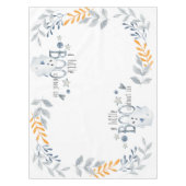 小さなブーはほとんど赤ちゃんシャワーパーティー テーブルクロス (正面)