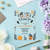 小さなブーはほとんど赤ちゃんシャワー妊娠 アクリル招待状 (インサイチュ (ウェディング))