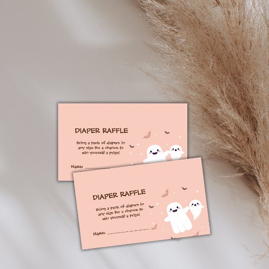 小さなブーはほとんど赤ちゃんシャワー幽霊 エンクロージャーカード