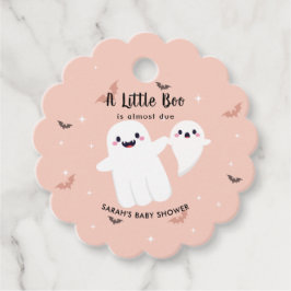 小さなブーはほとんど赤ちゃんシャワー幽霊 フェイバータグ