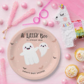 小さなブーはほとんど赤ちゃんシャワー幽霊 ペーパープレート (パーティー)