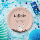 小さなブーはほとんど赤ちゃんシャワー幽霊 ペーパープレート (パーティー)