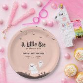 小さなブーはほとんど赤ちゃんシャワー幽霊 ペーパープレート (パーティー)