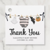 小さなブーはほとんど赤ちゃんシャワー広場 フェイバータグ (正面)