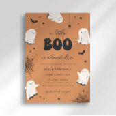 小さなブーはほとんど赤ちゃんシャワー招待状 招待状