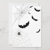 小さなブーはほとんど赤ちゃんシャワー招待状 招待状 (裏面)