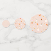 小さなブーはほとんど赤ちゃんシャワー コンフェッティ (裏面)