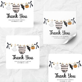 小さなブーはほとんど赤ちゃんシャワー スクエアシール