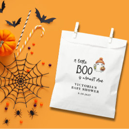 小さなブーはほとんど赤ちゃんシャワー フェイバーバッグ