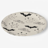 小さなブーはほとんど赤ちゃんシャワー ペーパープレート (アングル)