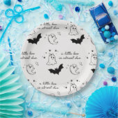 小さなブーはほとんど赤ちゃんシャワー ペーパープレート (パーティー)