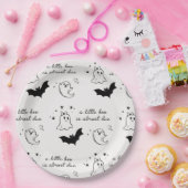 小さなブーはほとんど赤ちゃんシャワー ペーパープレート (パーティー)