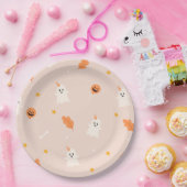 小さなブーはほとんど赤ちゃんシャワー ペーパープレート (パーティー)