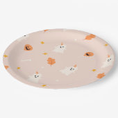 小さなブーはほとんど赤ちゃんシャワー ペーパープレート (アングル)