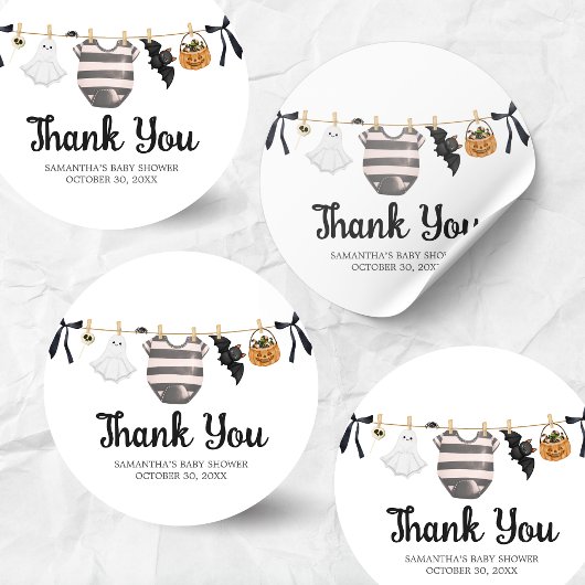 小さなブーはほとんど赤ちゃんシャワー ラウンドシール