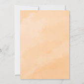 小さなブーはほとんど赤ちゃんシャワー 招待状 (裏面)