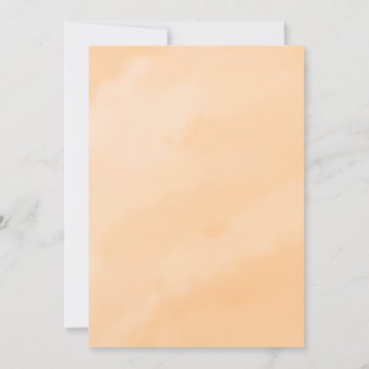 小さなブーはほとんど赤ちゃんシャワー 招待状 (裏面)