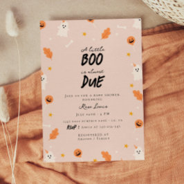 小さなブーはほとんど赤ちゃんシャワー 招待状