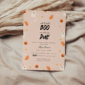 小さなブーはほとんど赤ちゃんシャワー 招待状