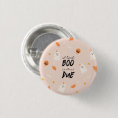 小さなブーはほとんど赤ちゃんシャワー 缶バッジ (正面&裏面)