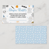 小さなブーはほとんど起因おむつラッフルカードボーイ エンクロージャーカード (正面/裏面)