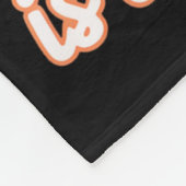 小さなブーはほとんど起因する可愛いハロウィーン妊娠 フリースブランケット (角)