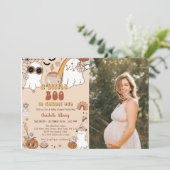 小さなブーはほとんどGroovyハローウィンパーティ 招待状 (スタンド正面)